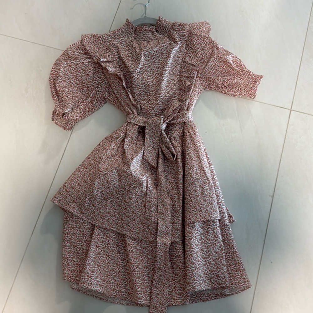 english factory pink floral dress